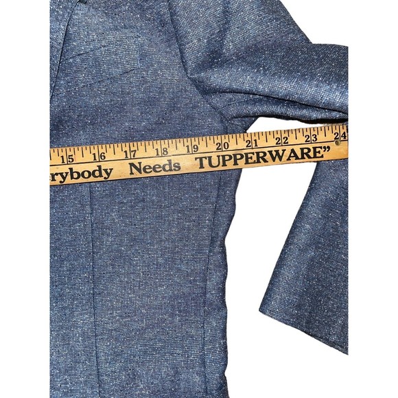 Hugo Boss Silk Wool Blazer Blue Men’s 42R - Picture 4 of 12